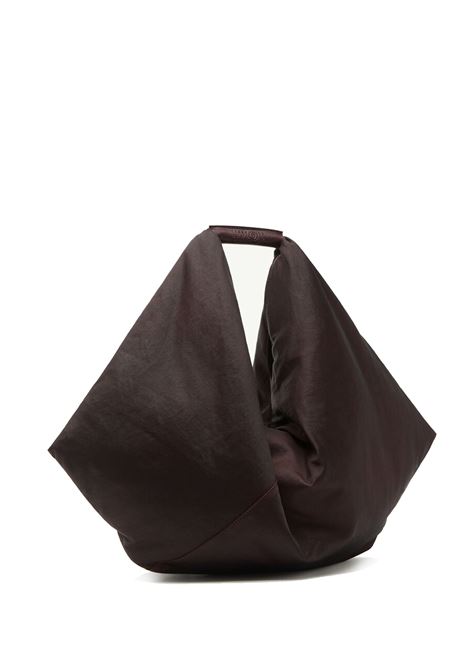 borsa japanese draped donna marrone MM6 MAISON MARGIELA | SB5WC0019 P8487T5075